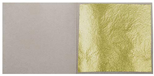 10 blad äkta bladguld 3,8 cm x 3,8 cm 23 karat äkta guld naturguld guld guld guld