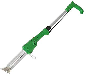 Bruciatore elettrico per erbacce da 2000 W, diserbante elettrico fino a 600 °C, accendino per BBQ, senza gas (± 1,1 kg)