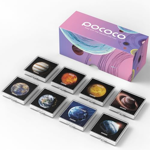 Système Solaire: disques pour projecteur POCOCO Galaxy, 5K Ultra HD, lithographie Semi-Conductrice (8 disques)
