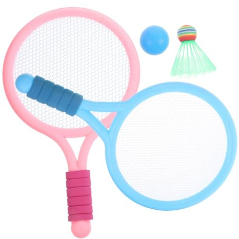 PAMINGONO Sportgeräte-Set Badmintonschläger Für Kinder Badmintonspiel Für Kinder Outdoor-schlägerpaket Für Die Familie