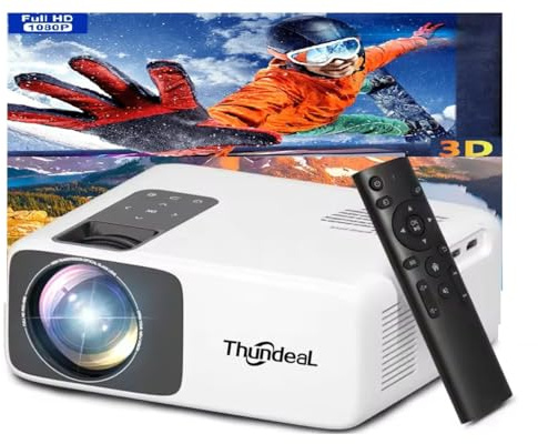 Miniproyector TD93 Pro Full HD 1080P WiFi 5G Android 4K Proyector portátil TD92 Pro para Cine en casa y películas 3D