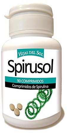 ESPIRULINA SPIRUSOL 2 x 90 comp Hijas del sol- YNSADIET