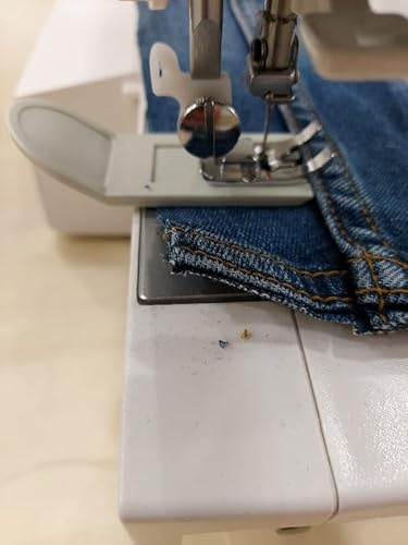 Generico Soletta per Jeans per Cuciture Spesse da Utilizzare su Macchina per Cucire con Piedino Piedini Premistoffa Zigzag Universale | Singer Catania