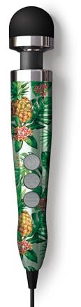 Doxy Vibrator Die Cast 3 Magic Wand Massagery: Potte Masajeador Magic Wand con Vibración de Varita Mágica Para Mujeres - Pineapple