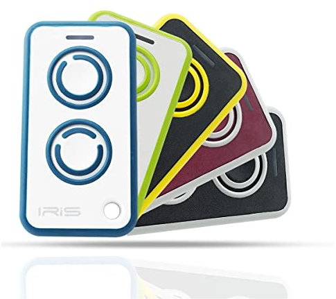 SCHARTEC Garagentor Fernbedienung Universal 433-868 MHz 2-Kanal Handsender lernbar für z.B. Hörmann Sommer Novoferm Bft Berner Marantec Came Nice usw. (grün)