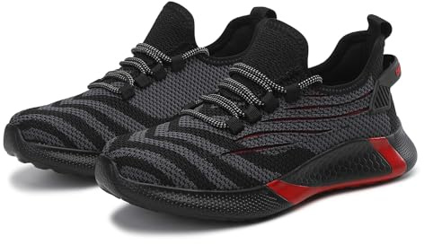 Zapatos de Seguridad Mujer con Punta de Acero Zapatos de Trabajo Ligeras Zapatillas de Seguridad Transpirable Calzado de Trabajo Antideslizante