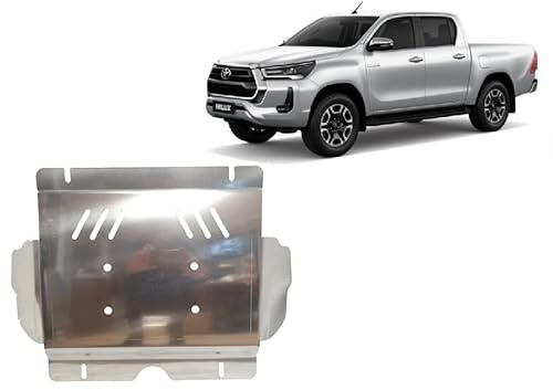 Scut Protection Protección metálica bajo motor compatible con aluminio para Toyota Hilux Invincible (2021-2025)