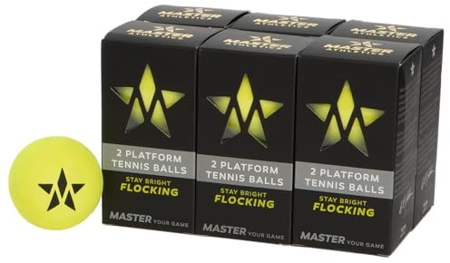 Master Athletics High Visibility (HV) Platform Tennis Ball (Dozen)