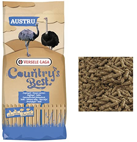 Pienso de Mantenimiento para Avestruces - Austru 3 en Pellet - Alimento para Grandes Aves - 20 Kg