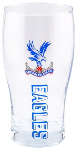 FOCO Officially Licensed Crystal Palace FC Tulip Pint Glass
