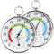 Hygromètre analogique : WEGREAT Lot de 2 thermomètres-hygromètres de précision, thermomètre-hygromètre, thermomètre ambiant, température et humidité pour la climatisation ambiante, serre