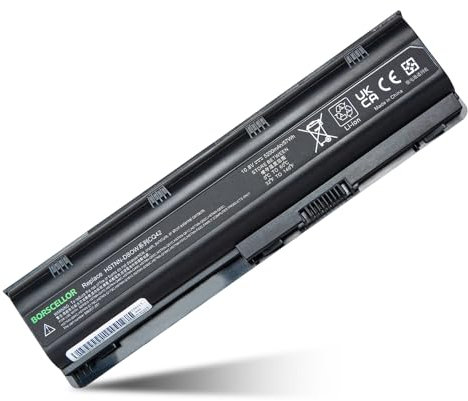 BORSCELLOR MU06 CQ42 593553-001 Akku MU09 Ersatz für Laptop HP G62 Pavilion G6 G7 593554-001 593562-001 636631-001 HSTNN-LB0W HSTNN-DBOW HSTNN-Q62C CQ32 CQ43 CQ56 CQ62 CQ72 CQ57 G32 G42
