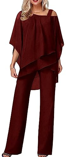 Completo Donna Elegante Estiva Cerimonia Orlo Irregolare Leggera Camicia Pantaloni Larghi Due Pezzi Tuta Completa Taglie Forti Casual Tinta Unita Set Coordinato Comodi Mode Tute Curvy Completi Estivi