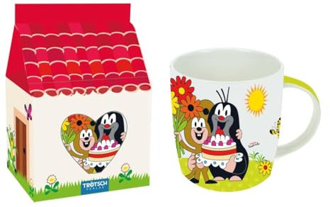 Trötsch Der kleine Maulwurf Tasse im Papphaus: Aus Porzellan