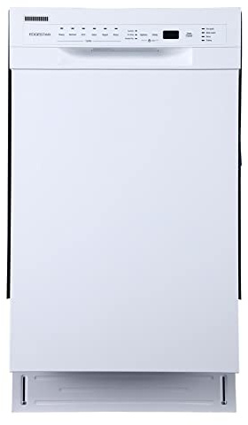 EdgeStar BIDW1802WH 18 Inch Wide 8 Place Setting Built-In Dishwasher