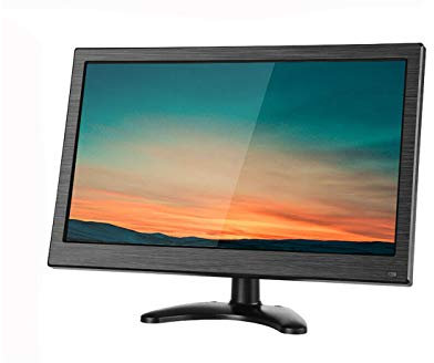 YASTA Monitor 13.3 Pollici Per Telecamere di Videosorveglianza Schermo Portatile con Display LED-TFT 1366x768 HDMI VGA