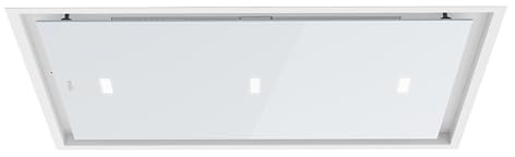 TEKA Campana Extractora Integrada de Techo 90 cm con Aspiración Perimetral - Control Remoto - 4 Velocidades + 2 Intensivas - 3 Lámparas LED Regulables - Recirculación - Motor ECOPOWER - DHT 97670