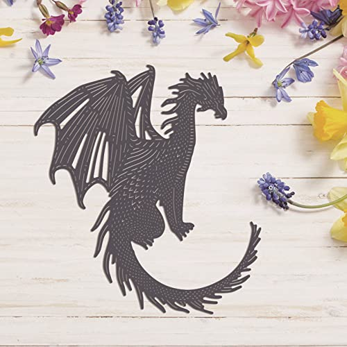 Drakformar för korttillverkning gör-det-själv scrapbooking djur metallskärning matriser för pappershantverk konst hantverk scrapbooking tillbehör prägling stencil stansningsmall formar konst tillbehör