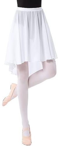 PLIKSUVER Robe Portefeuille en Mousseline Transparente pour Femme et Fille