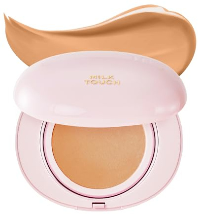 Milktouch Milky Glow Cushion Foundation | Nachfüllmittel zu Weihnachten | Viral Korean Cushion | Kristallhaut | Rostfrei, langanhaltend, knitterfrei