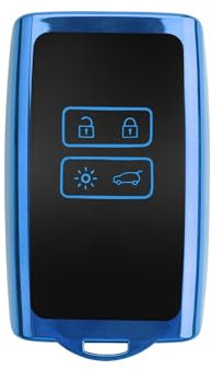Ruiya Compatible with Dacia Duster 2 Duster 3 2018-2024 2025 Key Cover , Key Shells Car Key Case Car Key Fob Cover TPU Silicone Car Remote Control Protective Case Duster Accessories