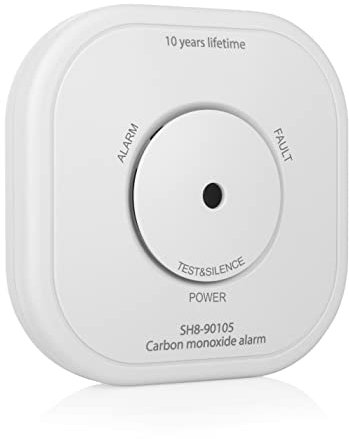 Smartwares Smart Home Pro Funk Kohlenmonoxidmelder/Co Melder - Smartphone-Benachrichtigung, Smarthomefähig, SH8-90105
