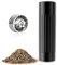 VOLTOLOGY Professional Grade Pepper Grinder Mill, Metal High Output Heavy Duty Pepper Mill Grinder, Refillable, Aluminum Matte Black, Stainless Steel Burrs and Adjustable Coarseness Grind Settings