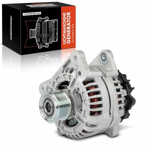 Frankberg Générateur d'alternateur Compatible avec Duster HM 1.5L 2017-2024 Clio II BB CB 1.5L 2005-2010 M.e.g.a.n.e CC EZ0/1 1.6L 2010-2015 Kadjar HA HL 1.5L 2015-2024 Remplacer# 0124425071
