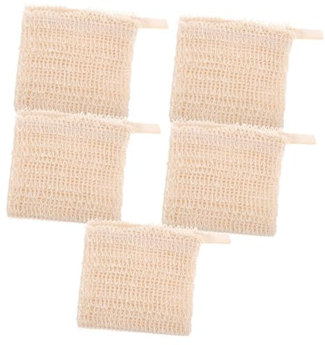 Mobestech 5stücke Gesichtsreinigungstücher Peelingtuch Körperreinigungstuch Handwaschtuch Badetuch Haushalt Dusche Zubehör Tiefenreinigung Fettentfernung