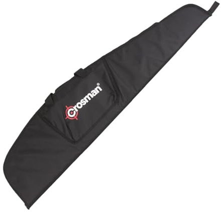 GunTuff Crosman Padded Airgun Rifle Scope Case 48 Gun Bag Black Shoulder Sling Slip