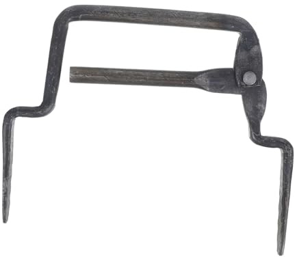 Gatuida Pinza per Sollevamento Mattoni Regolabile Strumento Estrazione Blocchi Robusto per Lavori Edili e Posa Pavimentazioni Portamattoni Affidabile con Presa Stabile per Varie