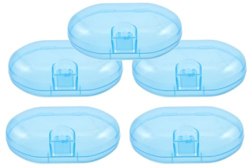 INOOMP Caja para Cepillos de Dientes de Dedo para Bebés, 5 Piezas Diseño Compacto y Construcción Robusta, Adecuado para Cuidado de Encías y Uso Diario
