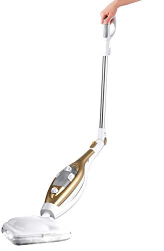 CLEANmaxx balai à vapeur pour tapis, sols et surfaces dans la maison | nettoyage à la vapeur sans produits chimiques, prêt à l'emploi en 30 secondes, vapeur pendant environ 12 minutes