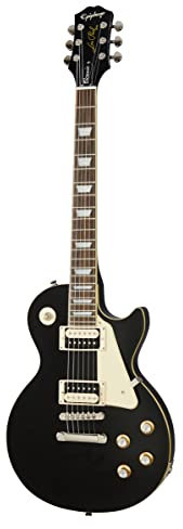 Epiphone Les Paul Classic Ebony - Single Cut E-Gitarre
