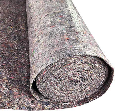 UISEBRT Malervlies 1x50m Rolle - Abdeckvlies Schutzvlies mit PE Anti Rutsch Beschichtung, Gewicht 180 g/m², Länge 25 m