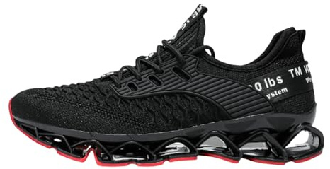 skykickz Sneakers Trimax Scarpe 7 cm Scarpe da Corsa Uomo Traspiranti e Antiscivolo, Moda per Camminare e Fitness, perfette per Lavoro e Allenamento