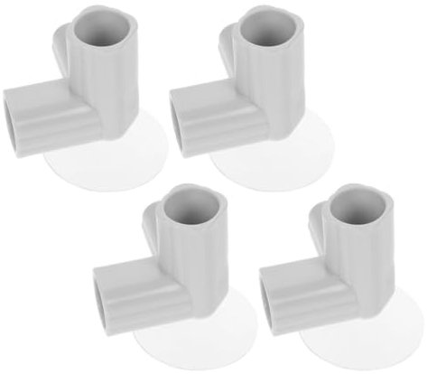 ibasenice 4pièces Raccords Coudés pour Serre Adaptateurs De Tuyaux Tés De Tuyaux Coudes De Connecteurs De Connexion De Tuyau Coudée Connecteur De Coude De Tuyau