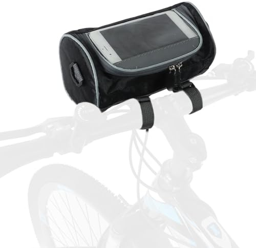 THQAE 1 Pcs Sacoche Velo Guidon, Sacoche Guidon Velo, sacoches de Guidon vélo, Panier Velo Avant, Accessoire Velo Electrique Sac Etanche, Support Telephone vélo, Sacoche trotinette Electrique
