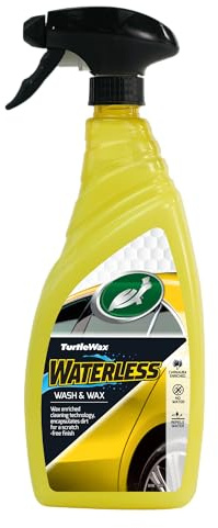 Turtle Wax 53143 Hybrid Wash & Wax Waterless Car Cleaning Water Repellent Spray (750ml)