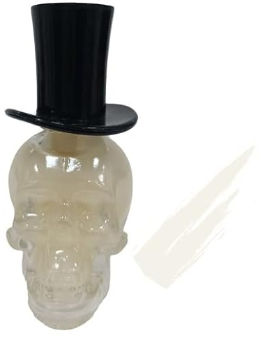 Glow in Dark Nail Polish - SAFFRON London (37 Clear Top Coat) (under UV light)