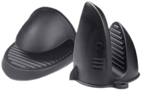 Silikonugnsvante,Silicongrythållare - Shark Shape Silikonvantar 2st | Halkskyddande BBQ Grill Vantar, Matlagning Bakning BBQ Grill Tillbehör