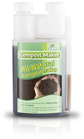 Greena All-Natural Compost Maker & Accelerator Multi Purpose Compost Solution for Compost Bins, Speeds Up Peat Free Composting, Environmentally Friendly Compost Maker & Accelerator 500ml