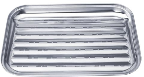 ibasenice Plaque De Barbecue Acier Panier Multifonctionnel pour Camping Et Réunions De