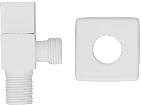 La válvula de salida de agua de cobre espesada 1 en 2 fuera de válvula de desviador de agua fría caliente en el hogar blanco