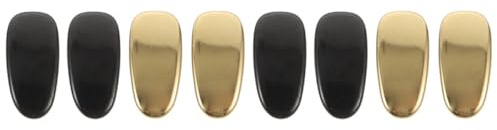 SEWACC Lot de 8 Plaquettes Nasales en Titane Universelles pour Lunettes Coussinets Antidérapants Confort Compatibles et Accessoires Légers et Solide Couleur Aléatoire Couleur Aléatoire
