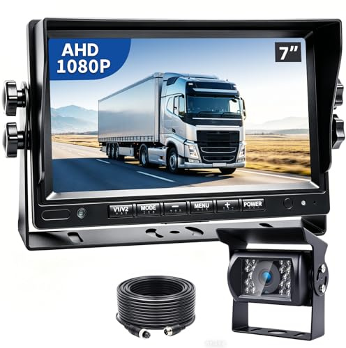 PARKVISION Rückfahrkamera Set 7 Monitor, IP68, 12V 24V, fur LKW Wohnmobil
