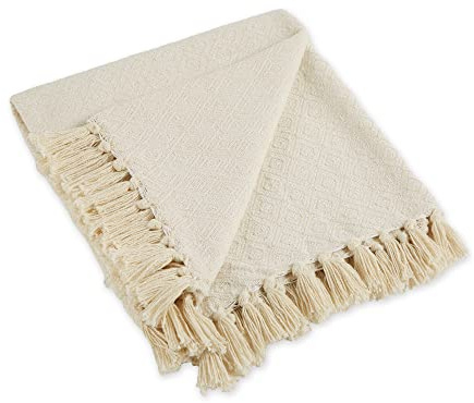 DII CAMZ10591 Mantas, Algodón, Natural, Plein