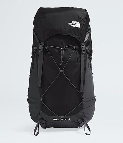 The North Face NF0A87C54GZ TRAIL LITE 36 Sports backpack Herren TNF Black-Asphalt Grey- Größe SM