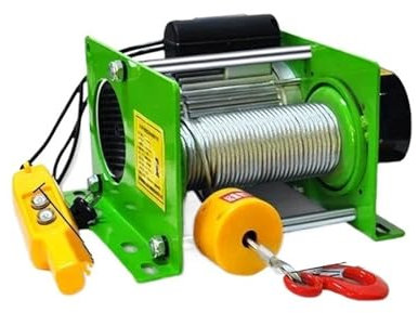Paranco elettrico Gru di sollevamento senza fili del piccolo paranco elettrico per impieghi gravosi di stile 220V/380V Gru di sollevamento dell'ascensore veloce Argano elettrico(Package 2)