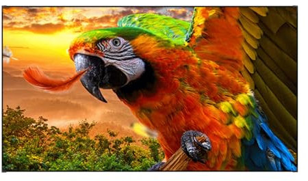 Projector Screen, Projector Movies Screens, Wall/Ceiling Mounted Fixed Frame, Projection Screen For Camping Party,Backyard Home Theater(72(16:9))